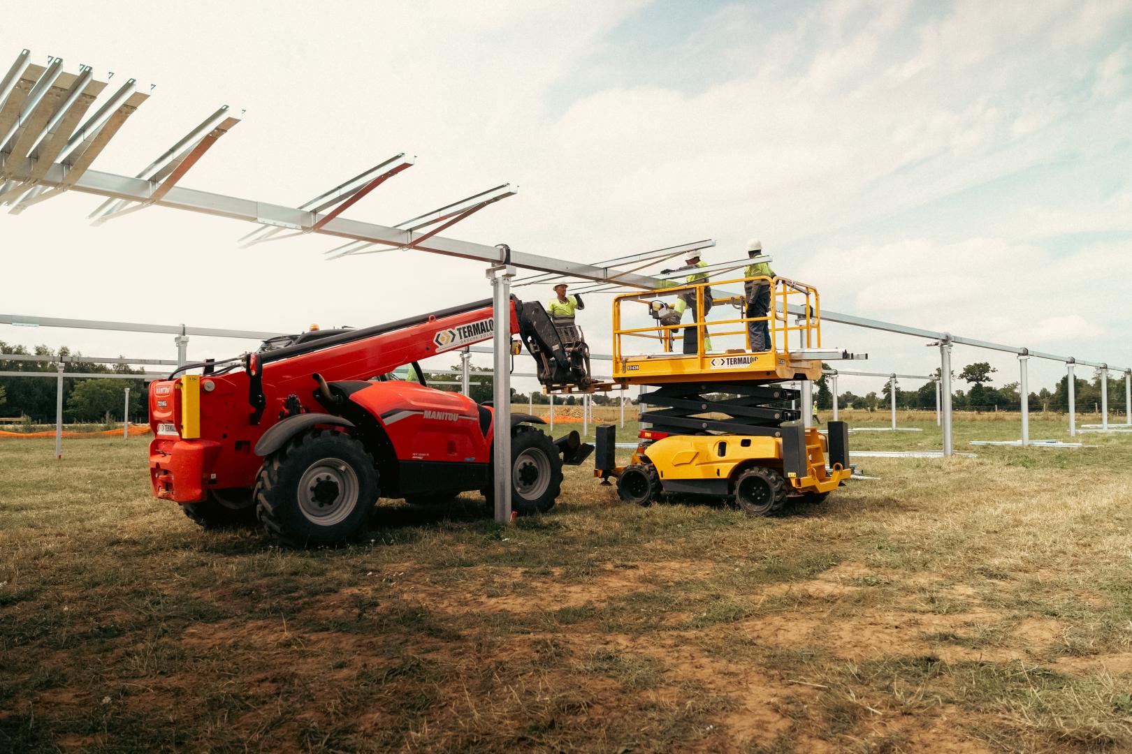Scène professionnelle photographiée pour le projet Samsolar