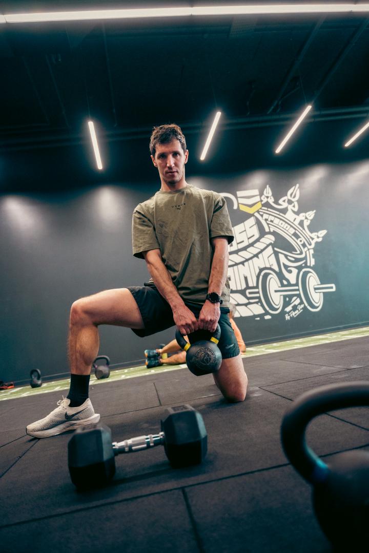 Scène professionnelle photographiée pour le projet Fitness Park
